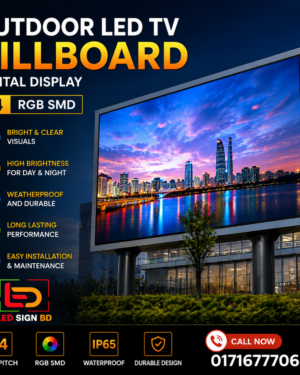 Outdoor LED TV Billboard Digital Display P4 RGB SMD