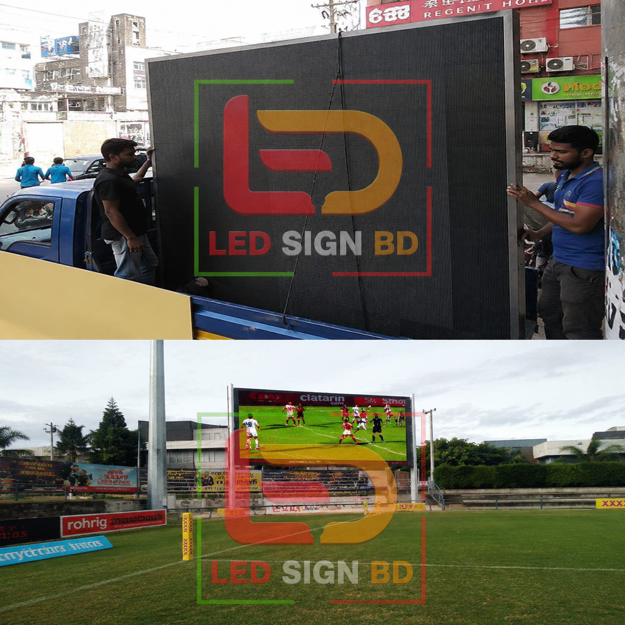 Outdoor LED TV Billboard Digital Display P4 RGB SMD