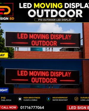 P10 Outdoor LED Moving Display Board
