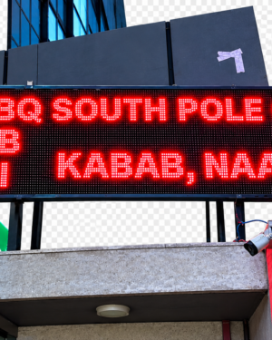 P10 Outdoor Single Color LED Moving Display Board Bangladesh